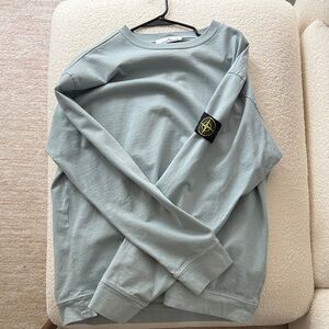 Stone Island Sky Blue Crewneck